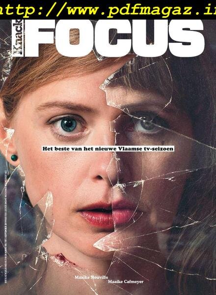 Knack Focus – 28 Augustus 2019 Cover