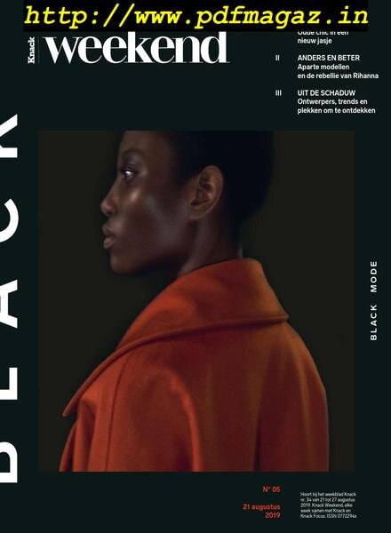 Knack Weekend – 21 Augustus 2019 Cover