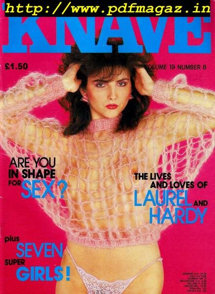 Knave – Vol 19 N 8 Cover