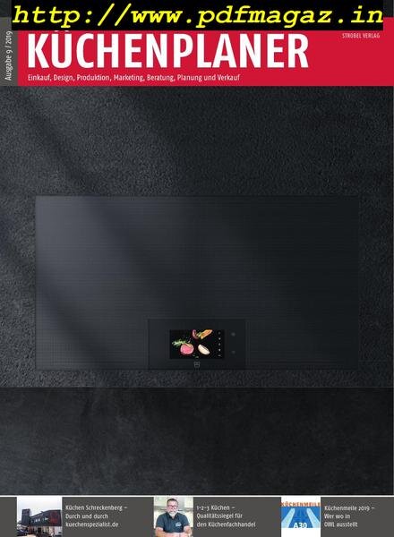 Kuchenplaner – September 2019 Cover