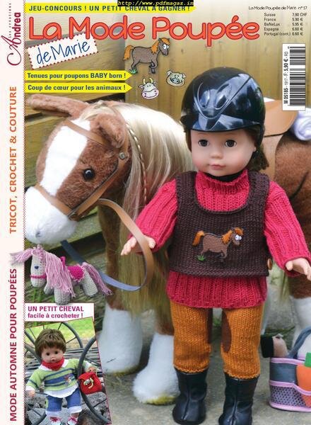 La Mode Poupee de Marie – aout 2019 Cover