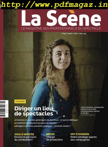 La Scene – mars 2019 Cover