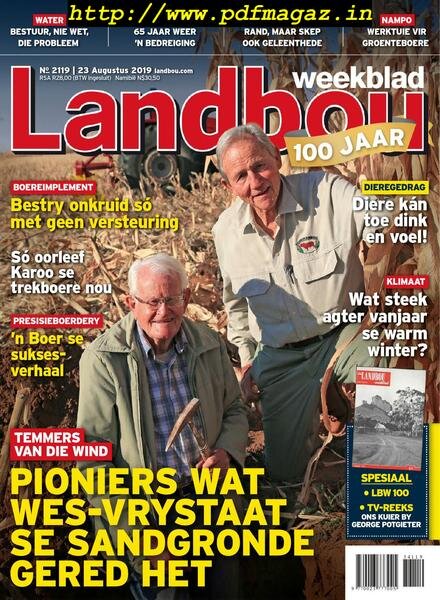 Landbouweekblad – 23 Augustus 2019 Cover