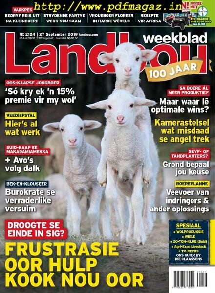 Landbouweekblad – 27 September 2019 Cover