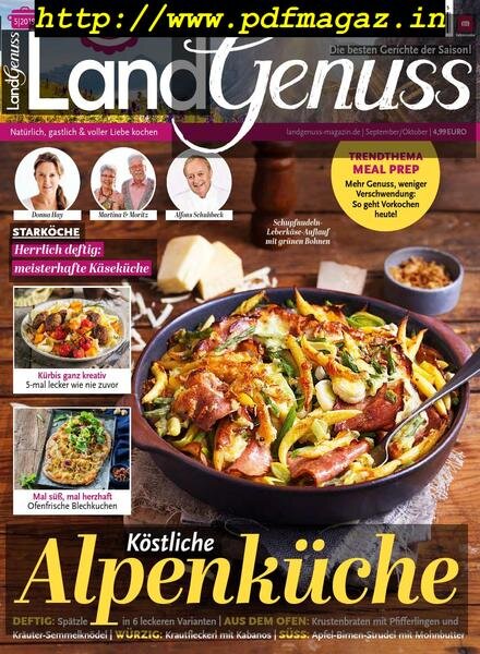 LandGenuss – September 2019 Cover