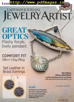 Lapidary Journal Jewelry Artist – September 2019