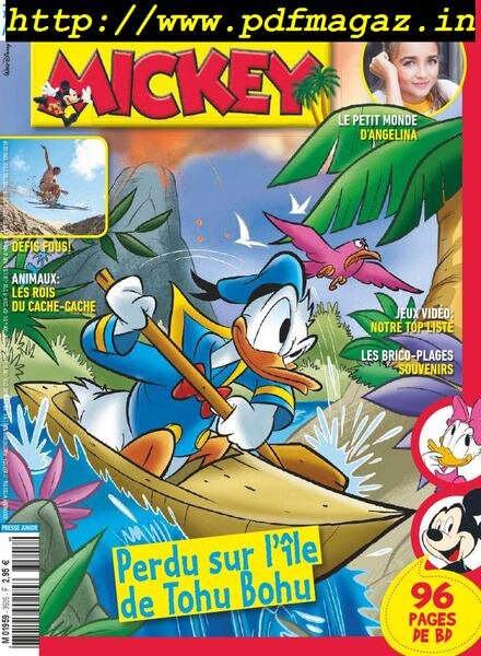 Le Journal de Mickey – 21 aout 2019 Cover