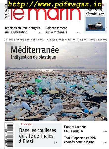 Le Marin – 15 aout 2019 Cover