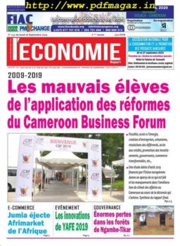 Le quotidien de l’economie magazine Afrique – 16 septembre 2019