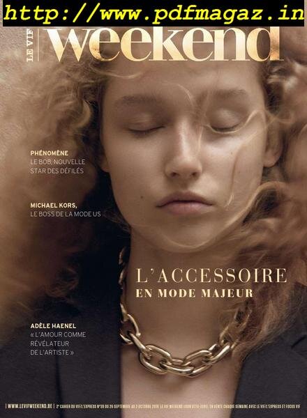 Le Vif Weekend – 26 Septembre 2019 Cover