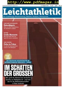 Leichtathletik – 21 August 2019