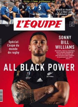 L’Equipe Magazine – 14 Septembre 2019
