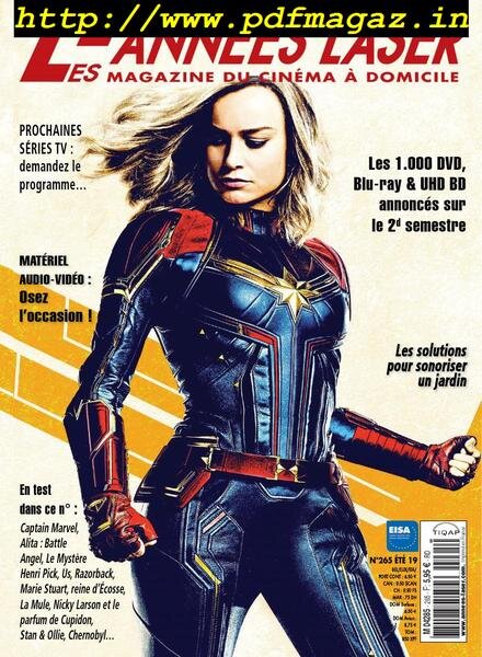 Les Annees Laser – juillet 2019 Cover