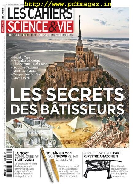 Les Cahiers de Science & Vie – septembre 2019 Cover