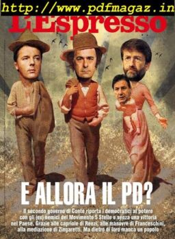 L’Espresso – 08 settembre 2019