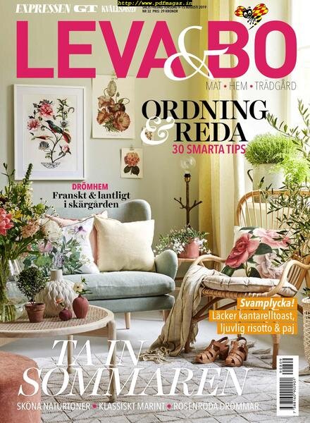 Leva & Bo – 09 augusti 2019 Cover