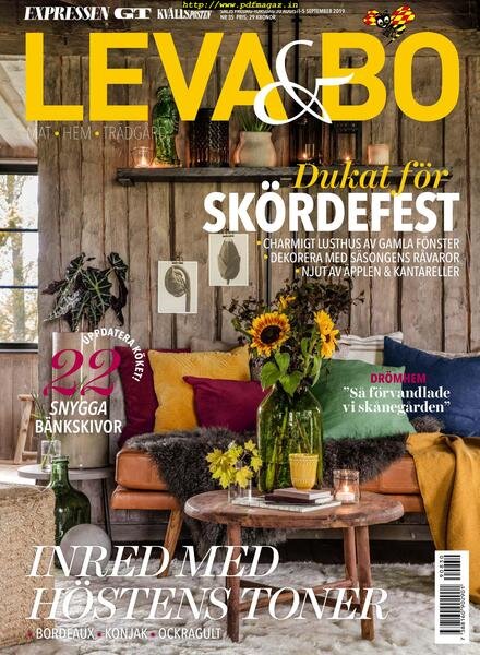 Leva & Bo – 30 augusti 2019 Cover