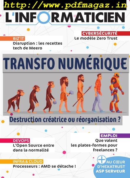 L’Informaticien – septembre 2019 Cover