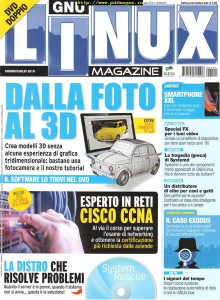 Linux Magazine – Giugno-Luglio 2019 Cover
