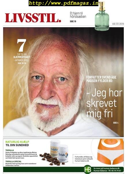 Livsstil – 18 august 2019 Cover