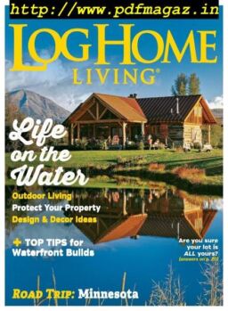 Log Home Living – August 2019