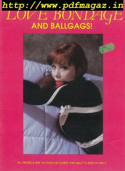 Love Bondage And Ballgags – Number 4, 1992 Cover