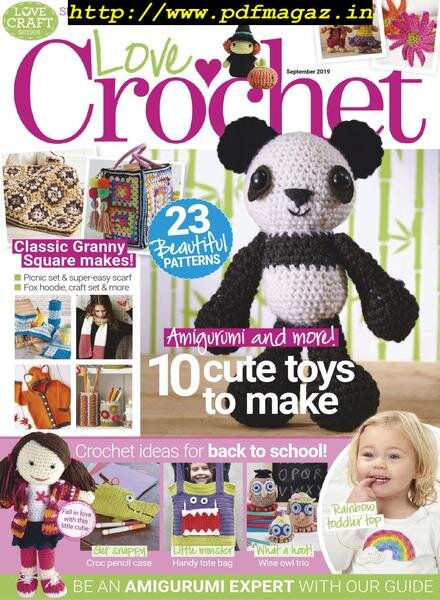Love Crochet – September 2019 Cover