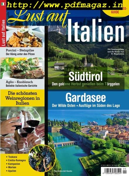 Lust auf Italien – August 2019 Cover