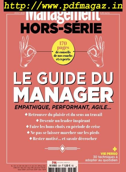 Management – Hors-Serie – Aout 2019 Cover