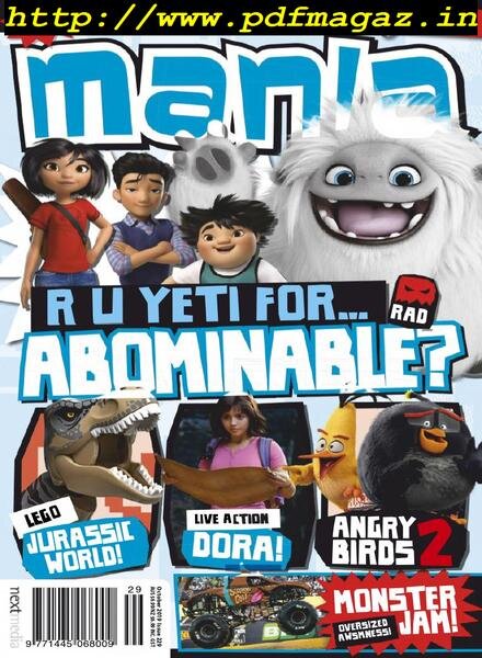 Mania – October 2019 Cover