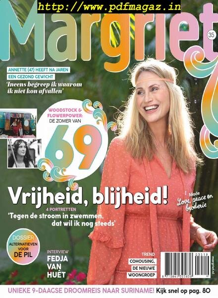 Margriet – augustus 15, 2019 Cover