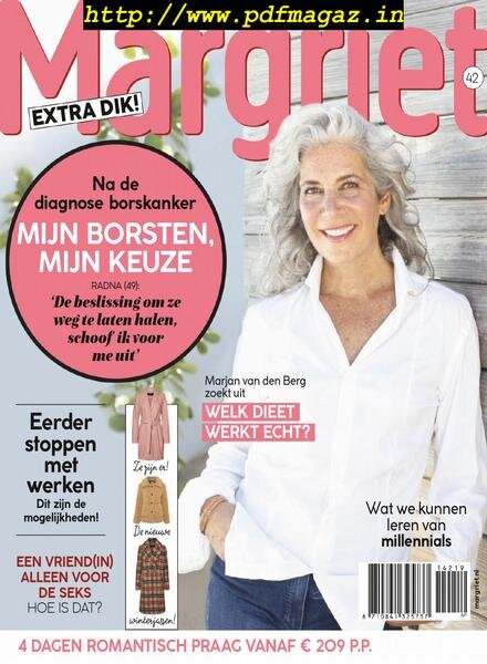 Margriet – oktober 03, 2019 Cover