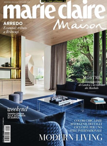 Marie Claire Maison Italia – ottobre 2019 Cover