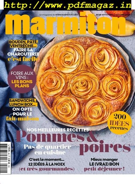Marmiton – septembre 2019 Cover