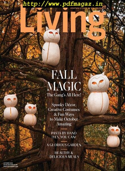 Martha Stewart Living – October 2019 Cover