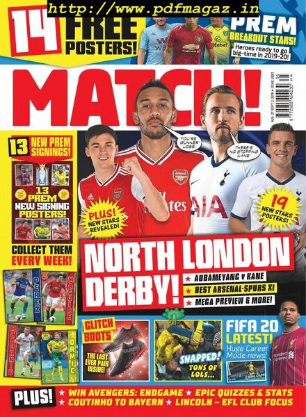 Match! – August 27, 2019 Cover
