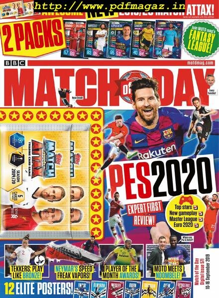 Match of the Day – 10 September 2019 Cover