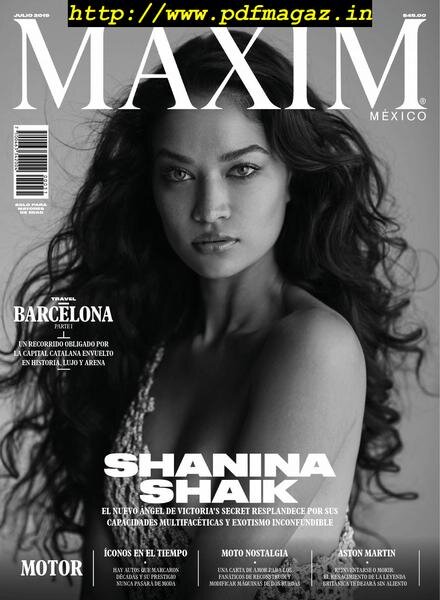 Maxim Mexico – julio 2019 Cover