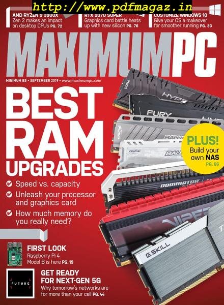 Maximum PC – September 2019 Cover