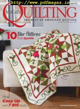 McCall’s Quilting – November-December 2019