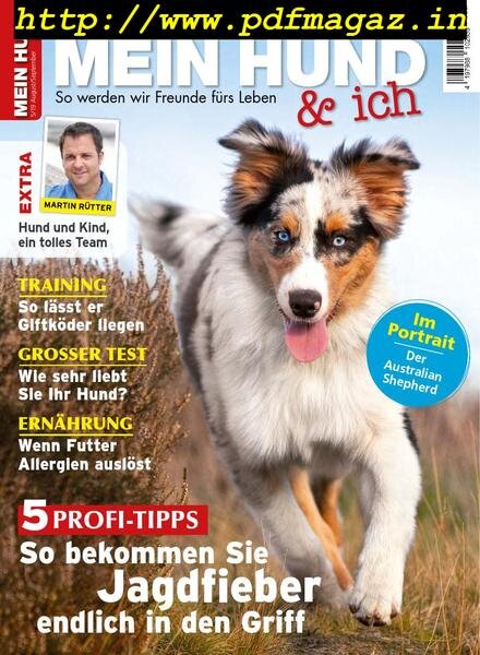 Mein Hund & ich – August 2019 Cover