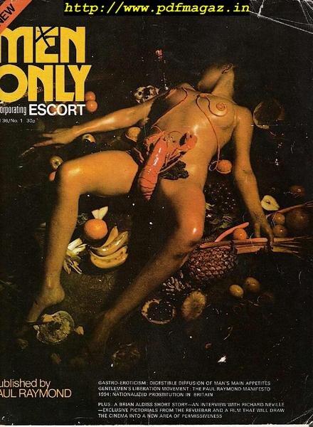 Men Only – Vol 36 N 1, June 1971 Cover