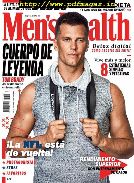 Men’s Health Mexico – septiembre 2019 Cover