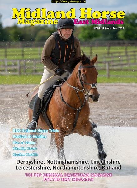 Midland Horse East Midlands – September 2019 Cover
