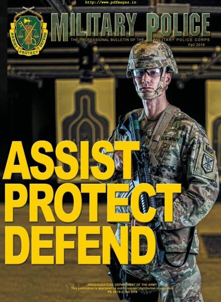 Military Police – Fall 2019 Cover