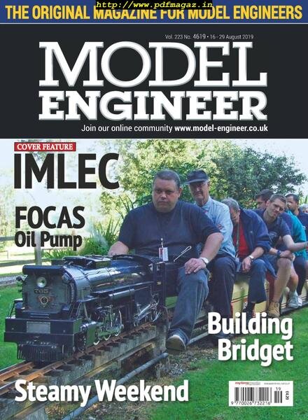 Model Engineer – 16 August 2019 Cover