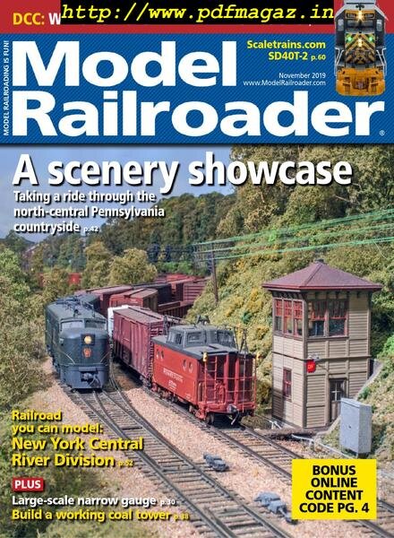 Model Railroader – November 2019 Cover