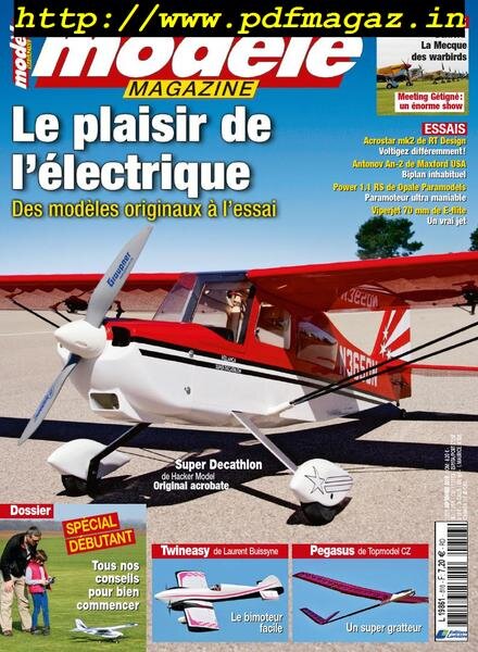 Modele Magazine – septembre 2019 Cover