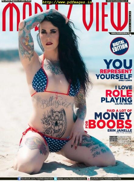 Modelz View India – July-August 2019 Cover
