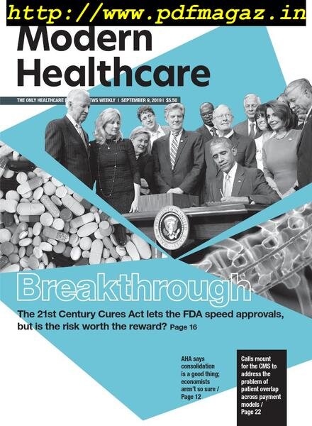 Modern Healthcare – September 09, 2019 Cover